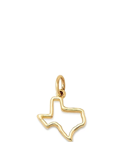 James Avery 14k Gold Texas Forged Charm