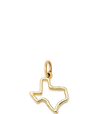 James Avery 14k Gold Texas Forged Charm