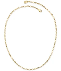 James Avery 14K Gold Twist Charm Chain Necklace