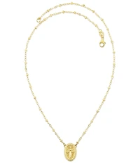 James Avery 14K Gold Virgin Mary Necklace