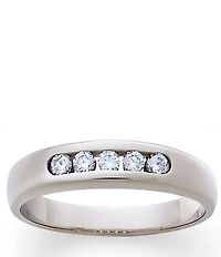 James Avery Crystal 18k Palladium White Gold Debra Ring