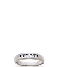 James Avery Crystal 18k Palladium White Gold Debra Ring