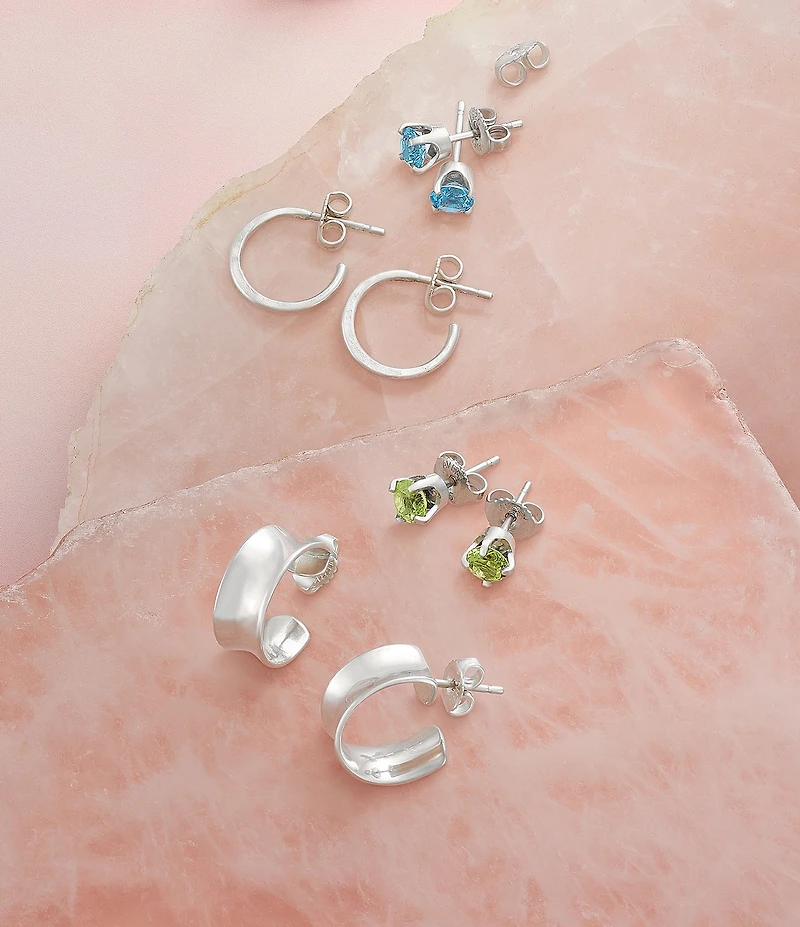 James Avery Birthstone Ear Posts