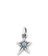 James Avery Birthstone Shining Star Pendant Charm