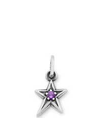 James Avery Birthstone Shining Star Pendant Charm