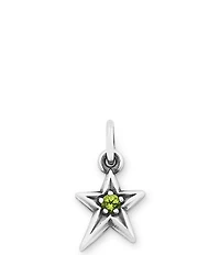James Avery Birthstone Shining Star Pendant Charm