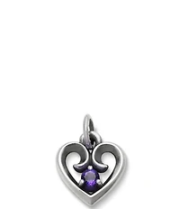 James Avery Avery Remembrance Heart Birthstone Charm