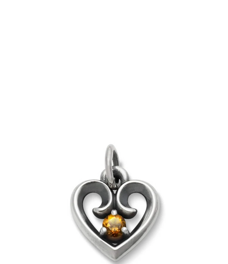 James Avery Avery Remembrance Heart Birthstone Charm