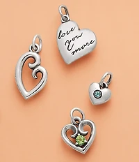 James Avery Avery Remembrance Heart Birthstone Charm