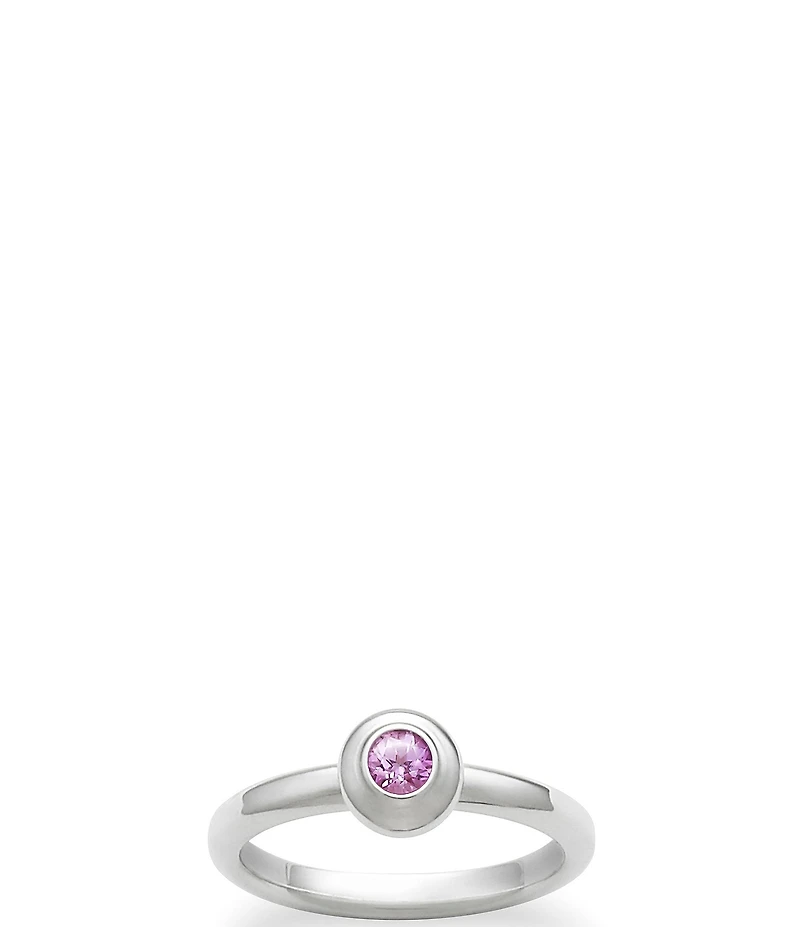 James Avery Avery Lab-Created Birthstone Remembrance Ring