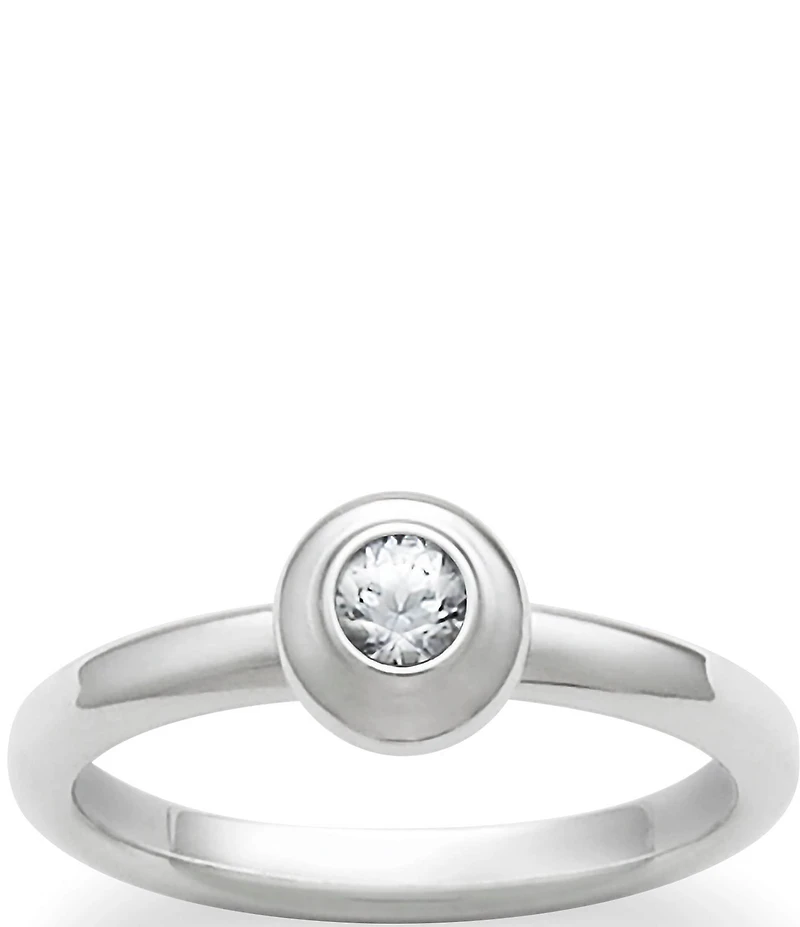 James Avery Avery Lab-Created Birthstone Remembrance Ring