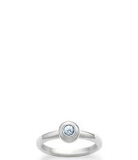 James Avery Avery Lab-Created Birthstone Remembrance Ring