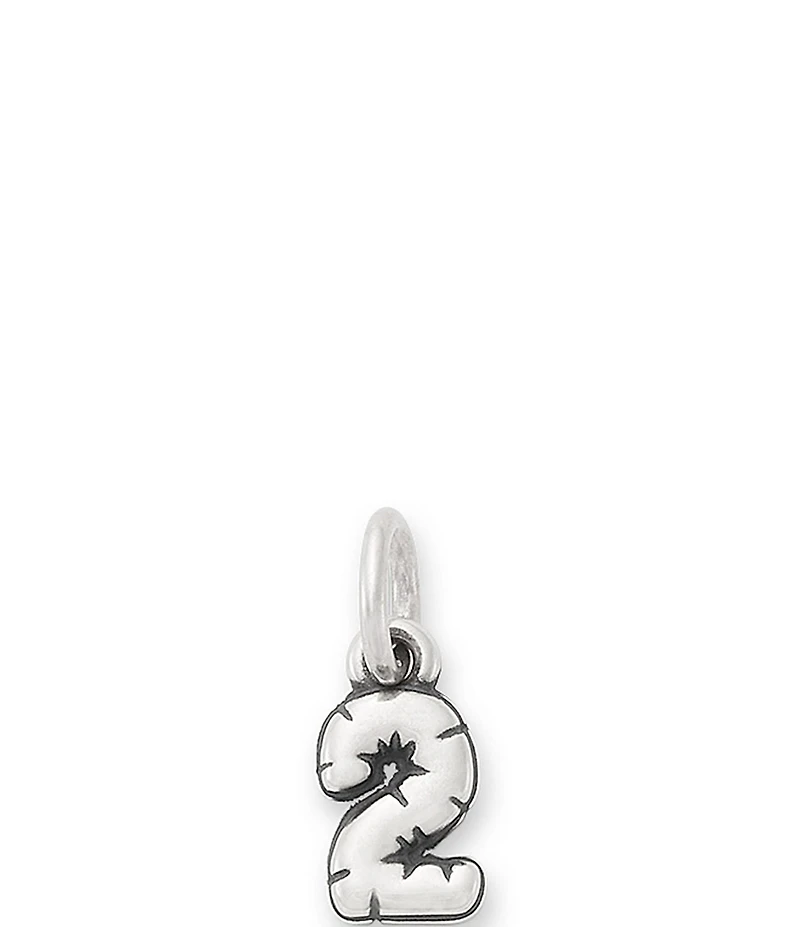 James Avery Balloon Number Charm