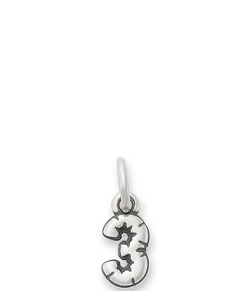 James Avery Balloon Number Charm