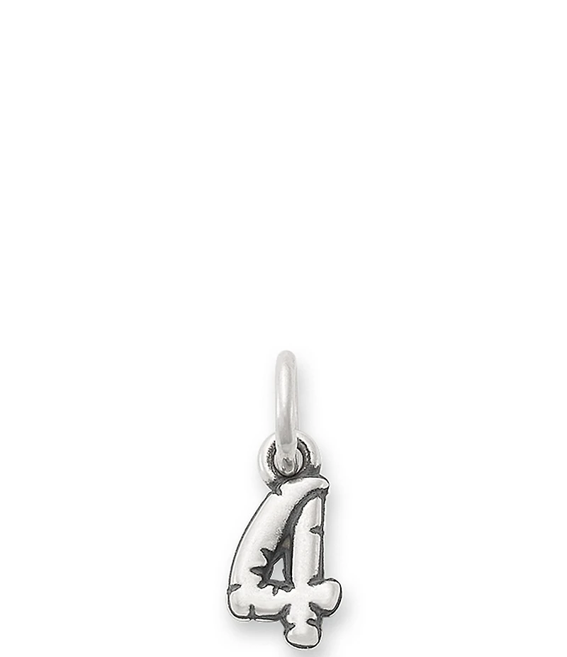 James Avery Balloon Number Charm