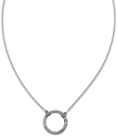 James Avery Beaded Changeable Charm Holder Necklace
