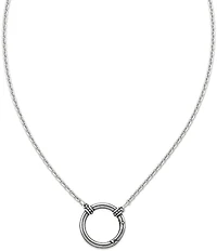 James Avery Beaded Changeable Charm Holder Necklace