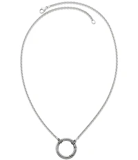James Avery Beaded Changeable Charm Holder Necklace