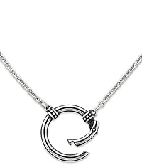 James Avery Beaded Changeable Charm Holder Necklace