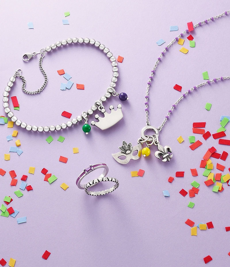 James Avery Beaded Charm Bracelet