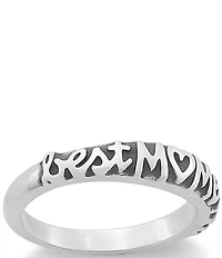James Avery #double;Best Mom Ever#double; Ring