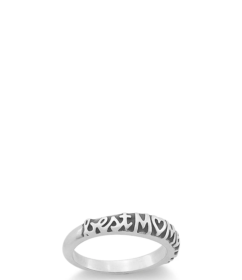 James Avery #double;Best Mom Ever#double; Ring