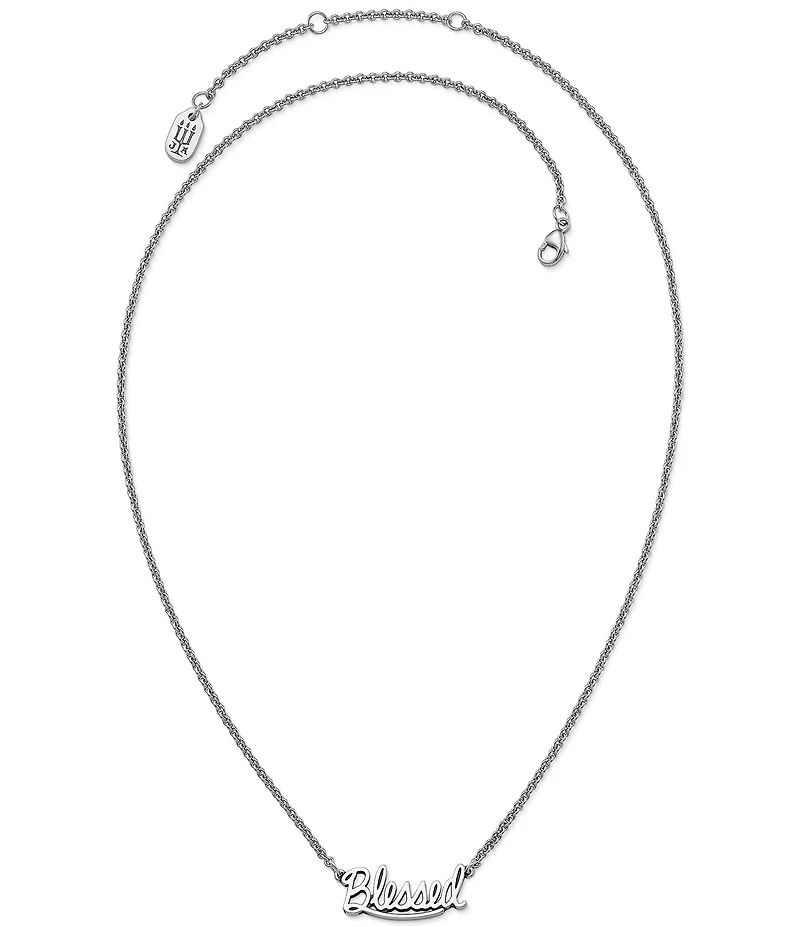 James Avery #double;Blessed#double; Adjustable Necklace