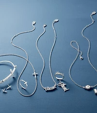 James Avery #double;Blessed#double; Adjustable Necklace