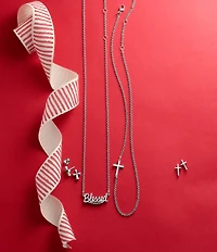 James Avery #double;Blessed#double; Adjustable Necklace