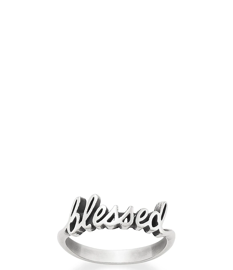 James Avery #double;Blessed#double; Ring