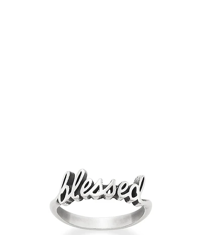 James Avery #double;Blessed#double; Ring