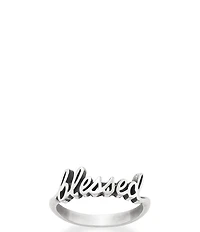 James Avery #double;Blessed#double; Ring