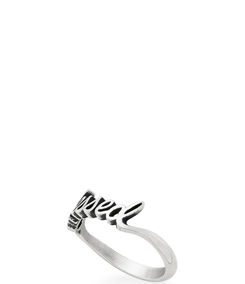 James Avery #double;Blessed#double; Ring