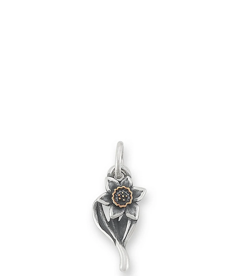 James Avery Blooming Daffodil Charm
