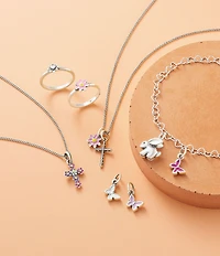 James Avery Blooming Heart Band Ring