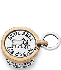James Avery Blue Bell Ice Cream Novelty Charm