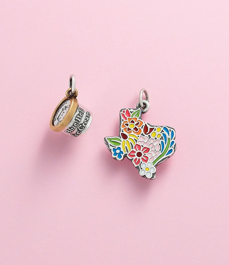 James Avery Blue Bell Ice Cream Novelty Charm