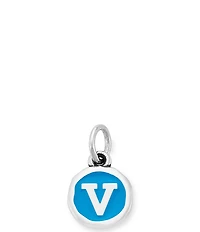 James Avery Blue Enamel Initial Charm