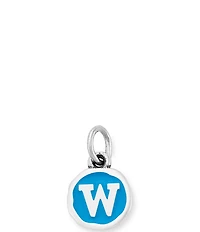 James Avery Blue Enamel Initial Charm