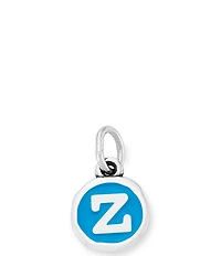 James Avery Blue Enamel Initial Charm