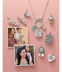 James Avery Blue Ribbon Mom Charm