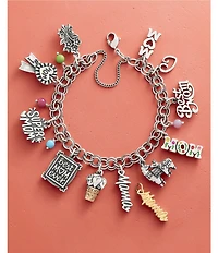 James Avery Heart Ribbon Mom Charm