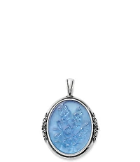 James Avery Bluebonnet Sculpted Triplet Charm