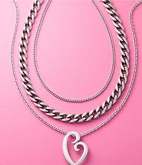 James Avery Bold Curb Chain Toggle Necklace