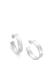 James Avery Bold Puffy Hoop Earrings