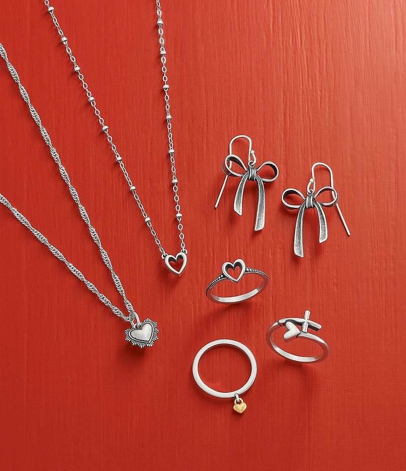James Avery Bow Drop Earrings