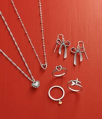 James Avery Bow Drop Earrings