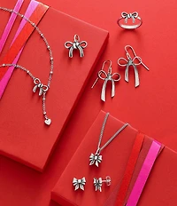 James Avery Bow Drop Earrings