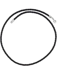 James Avery Braided Leather Necklace