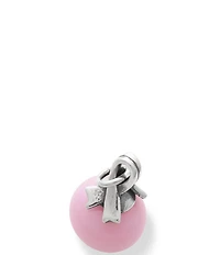 James Avery Breast Cancer Awareness Ribbon Finial with Pink Charm